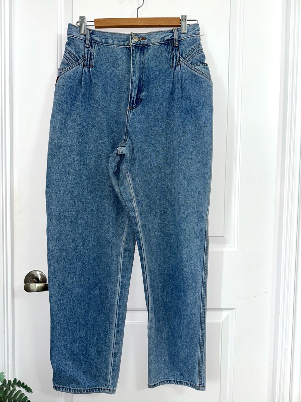 Vintage PS Gitano 80s 90s tapered jeans, fit like size 28